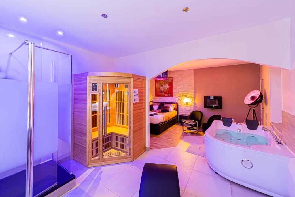 Appartement Suite Romantique & Spa Sauna Dijon